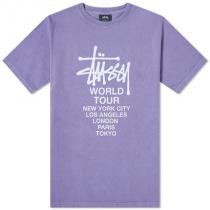 ★STUSSY ブランド コピー★ PIGMENT DYED TOUR Tシャツ  ...