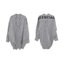 【関税負担】BALENCIAGA スーパーコピー  ストライプシャツ iwgoods.com:akrqh7-1