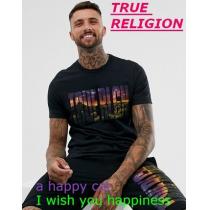 True Religion　真の刺繍入り昇華ロゴクルーネックTシャツ iwgoods.com:n8jrvv-1