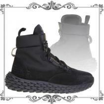 関税込◆Giuseppe ZANOTTI 激安スーパーコピー Urchin Sneakers In Black Suede iwgoods.com:mq51xj-1