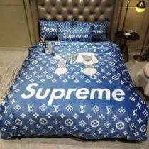 Supreme × Louis Vuitton - Box Logo布団セット シングル2019トレンドアイテム激安寝具安い シュプリーム 通販 モノグラム ブルー iwgoods.com PjOT1j-1