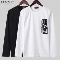 2020秋冬流行ファション アルマーニ ARMANI 長袖Tシャツ 2色可選 ファッショントレンドを早速チェック iwgoods.com eyGvmm-1