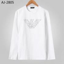 2020秋冬憧れスタイル 2色可選 エイジレスに着こなせる アルマーニ ARMANI 長袖Tシャツ iwgoods.com amqa4f-1