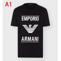 ARMANI Tシャツ メンズ おしゃれに着こなせる話題新作 アルマーニ コピー 服 多色可選 ロゴ シンプル ブランド 最低価格 iwgoods.com KnWjem-1