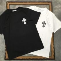 CHROME HEARTS 2色可選 普段のファッション 半袖Tシャツ クロムハーツ  大人気のブランドの新作 iwgoods.com 1r0nuu-1
