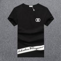 半袖Tシャツ 3色可選 絶大な支持を得る人気 サルヴァトーレフェラガモ FERRAGAMO2020春夏アイテムが登場 iwgoods.com bma4ji-1