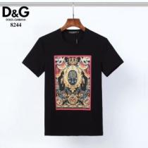 この時期の一番人気は ドルチェ＆ガッバーナ 2色可選 Dolce&Gabbana シンプルなファッション 半袖Tシャツ iwgoods.com 4TLbKz-1