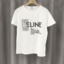 2色可選 セリーヌ この時期の一番人気は CELINE シンプルなファッション 半袖Tシャツ 2020話題の商品 iwgoods.com za8nui-1