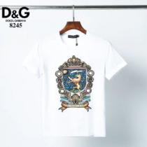 普段使いにも最適なアイテム 2色可選 半袖Tシャツ ストリート感あふれ ドルチェ＆ガッバーナ Dolce&Gabbana iwgoods.com OH9z0r-1