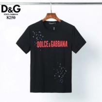 2020年春限定 2色可選 半袖Tシャツ 海外でも人気なブランド ドルチェ＆ガッバーナ Dolce&Gabbana iwgoods.com ODOTzm-1