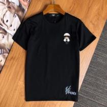 2020春新作 半袖Tシャツ 2色可選 ファッショニスタを中心に新品が非常に人気 フェンディ FENDI iwgoods.com eii01b-1