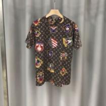 2020年春夏コレクション 半袖Tシャツ 質の高い新品 ルイ ヴィトン LOUIS VUITTON 注目度が上昇中 iwgoods.com 5X191j-1