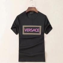 肌に心地いい ヴェルサーチ 3色可選 VERSACE 春夏らしい爽やかな雰囲気を演出 半袖Tシャツ 今季注目のデザイン iwgoods.com qWr0bq-1