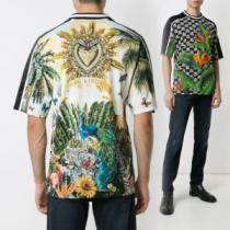 今年の春トレンド ドルチェ＆ガッバーナ Dolce&Gabbana 大人の新作こそ 半袖Tシャツ 驚きのプライス iwgoods.com vGziey-1