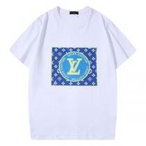 おしゃれに大人の必見 2色可選 半袖Tシャツ 驚きのプライス ルイ ヴィトン LOUIS VUITTON iwgoods.com 5feyii-1