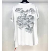2020年春夏コレクション 半袖Tシャツ 3色可選 限定品が登場 Off-White オフホワイト 最先端のスタイル iwgoods.com K9D8fC-1