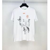 2色可選 シンプルなファッション 半袖Tシャツ この時期の一番人気は Off-White オフホワイト iwgoods.com jmiCqe-1