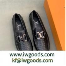 大人気新品☆LOUIS VUITTON新作靴メンズ ルイヴィトンコピー☆2021カジュアルスタイル黒色 iwgoods.com LHbK5v-1