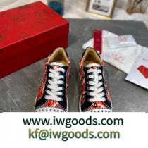 【2022トレンド】ルブタンコピーChristian Louboutin スニーカー新作お洒落個性的デザイン男性靴 iwgoods.com n45zOj-1