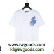 2色可選 レジャー 半袖Tシャツ 暖かみのある肌触り シンプル LOUIS VUITTONスーパーコピー 高級感ある 2022春夏 iwgoods.com i8zGPD-1