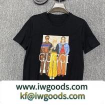人気ブランドｔシャツコピー 2022新作エレガントストリートファッション半袖服ブラックホワイト薄い iwgoods.com WLTHDu-1
