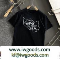 豊富なサイズ 2022春夏 ディオール偽物ブランド プリント 2色可選 半袖Tシャツ カッコいい印象を付ける iwgoods.com yWnGbC