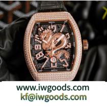 【注目ブランド】FRANCK MULLER偽物クォーツ式 時計新品フランクミュラー腕時計54X42X15mm最高品質 iwgoods.com i8vG5f-1
