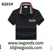 2022春夏 自然な肌触り 半袖ポロシャツ 3色可選 極上の着心地 通気性に優れた ディオールコピー ブランド iwgoods.com D85Lja-1