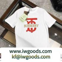 存在感のある 2022春夏 オリジナル 半袖Tシャツ 3色可選 シンプル 流行に関係なく長年愛用できる BURBERRYコピー iwgoods.com WbCa8r
