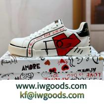 ❤️2022新作❤️Dolce&Gabbanaドルガバスニーカーメンズコピーホワイトスタイリッシュな好評品男性靴 iwgoods.com 4XXbyC