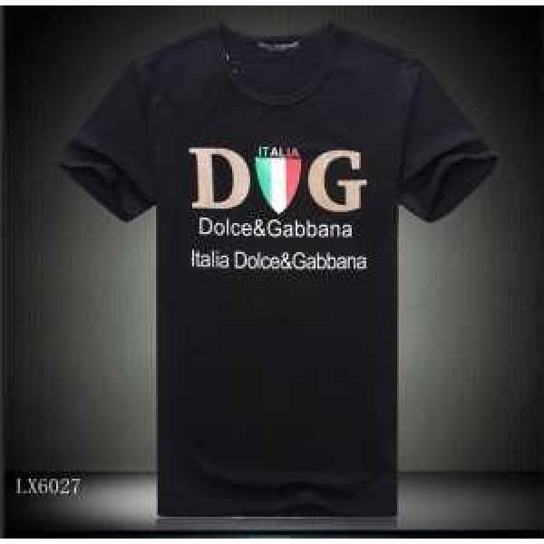 2021春夏 Dolce&Gabbana ドルチェ＆ガッバーナ Uネック スゴイ人気☆NEW!! 半袖Tシャツ 2色可選