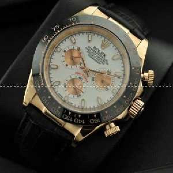 ROLEX ロレックス デイトナ メンズ腕時計 自動巻き 6針クロノグラフ 日付表示 レザー 39.3mm