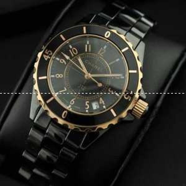 スーパー コピー2023 ブランド コピー 人気限定 腕時計 J12 恋人腕時計 メードインジャパンクオーツ 3針 日付表示 サファイヤクリスタル風防 セラミック