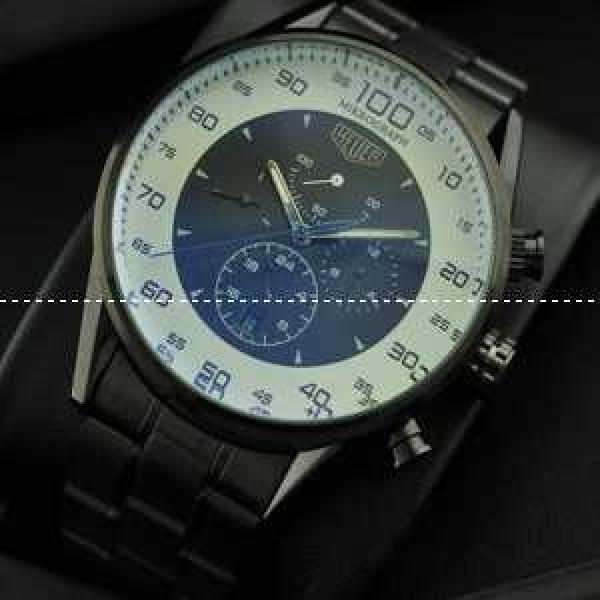 タグホイヤー【TAG HEUER】 メンズ腕時計 自動巻き 日付表示 月付表示 サファイヤクリスタル風防 43.85mm 