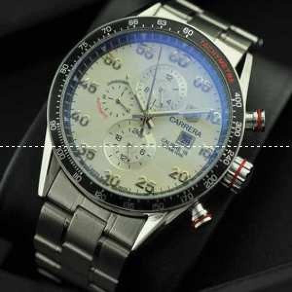 タグホイヤー【TAG HEUER】 メンズ腕時計 自動巻き 5針 日付表示 月付表示 43.25mm ステンレス