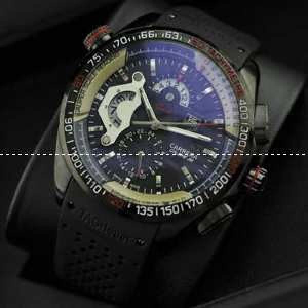 タグホイヤー【TAG HEUER】Tourbillon トゥールビヨン メンズ腕時計 自動巻き 4針 サファイヤクリスタル風防