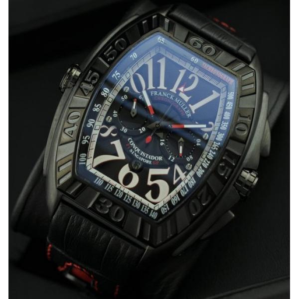 低価格 FRANCK MULLER  フランクミュラー メンズ腕時計 日付表示 夜光効果 50.20X43.20mm