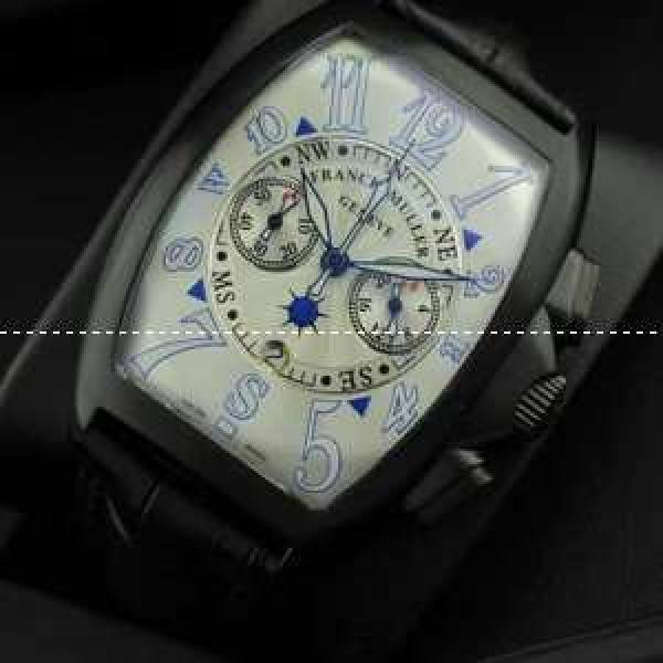 コンビニエンスモデルFRANCK MULLER フランクミュラーコピー メンズ腕時計 メードインジャパンクオーツ 日付表示 腕時計