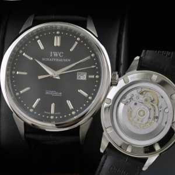 日付表示 新着 スイスムーブメント 3針  自動巻き  夜光効果  男性用腕時計 IWC クオーツ メンズ腕時計