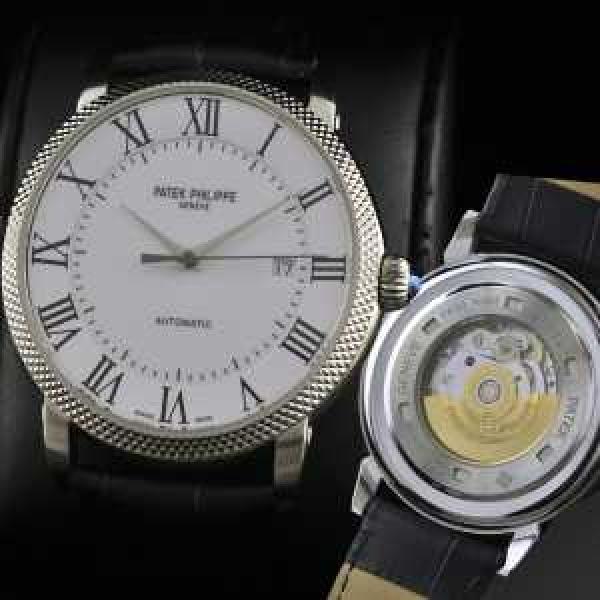 スイスムーブメント  自動巻き スゴイ人気 スイスムーブメント  PATEK PHILIPPE パテックフィリップ  メンズ腕時計