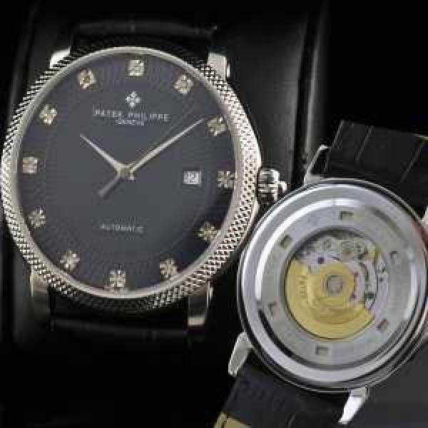 スイスムーブメント  自動巻き スゴイ人気 スイスムーブメント  PATEK PHILIPPE パテックフィリップ  メンズ腕時計