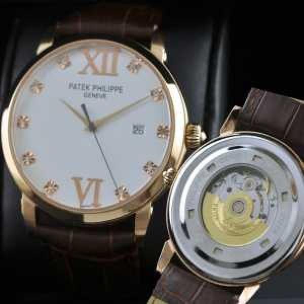 スゴイ人気  自動巻き スイスムーブメント  PATEK PHILIPPE パテックフィリップ  メンズ腕時計