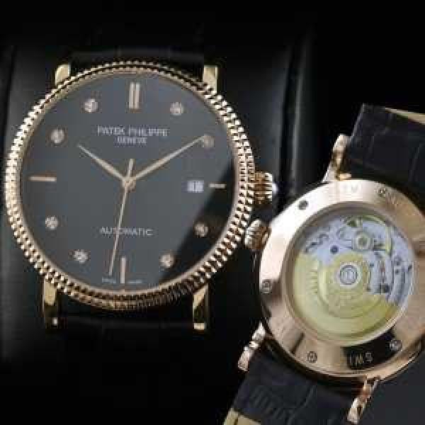 高級腕時計 自動巻き スイスムーブメント  Patek Philippe PHILIPPE パテックフィリップ  メンズ腕時計