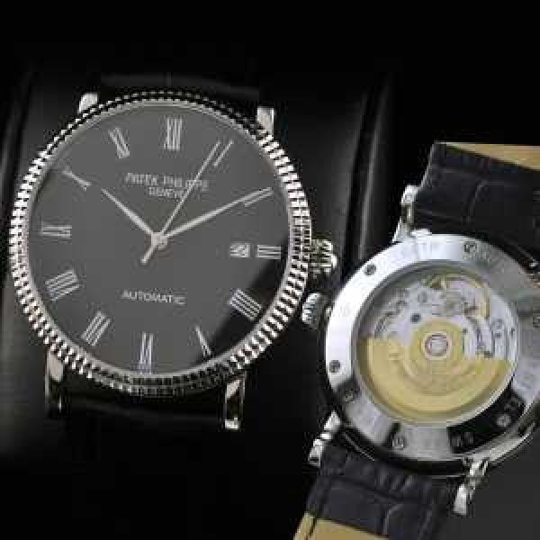 新着 自動巻き スイスムーブメント  Patek Philippe パテックフィリップ  メンズ腕時計