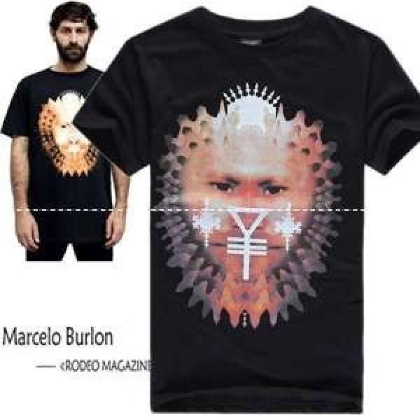 2021春夏期間限定 Marcelo Burlon マルセロバーロン 半袖 Tシャツ 2色可選