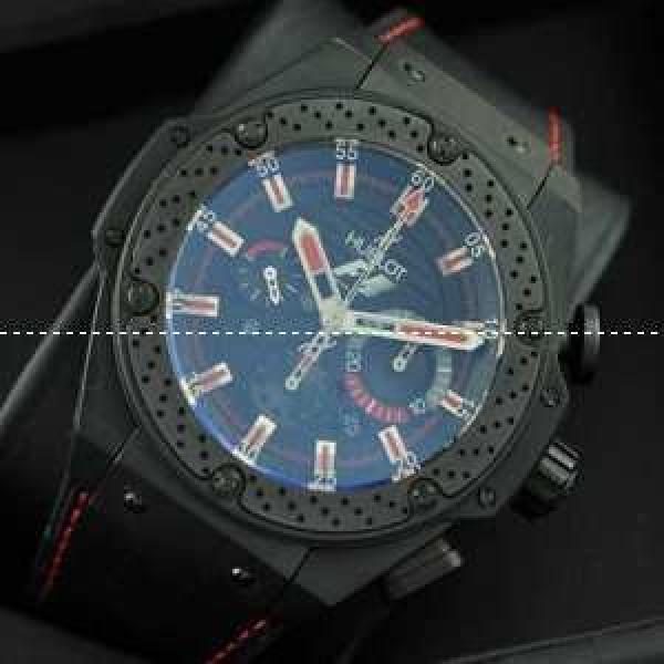 スイスムーブメンノ7750 Hublot ウブロ メンズ腕時計 F1 自動巻き 6針 日付表示  46MM ラバー 