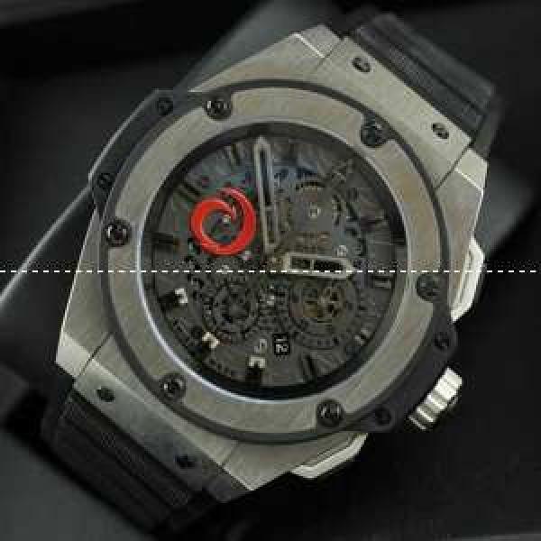 スイスムーブメンノ7750 Hublot ウブロ メンズ腕時計 自動巻き 6針 日付表示  46MM ラバー