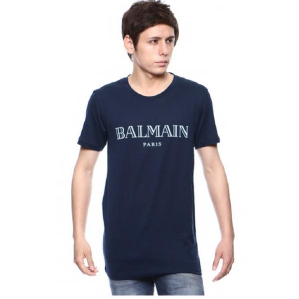 2022年春夏期間限定バルマン偽物コットン ロゴプリント 半袖Tシャツ