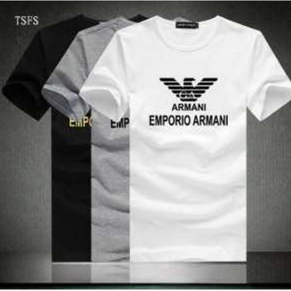絶賛アクセサリー　2021春夏 ARMANI アルマーニ 人気通販 お買得 半袖Tシャツ 多色