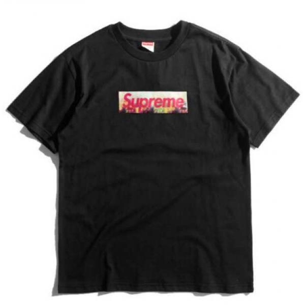 SUPREME シュプリームコピー品激安 メンズ 半袖 Tシャツ 2色可選